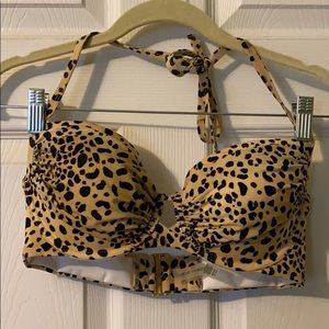 Victoria’s Secret Leopard Bathing Suit Top